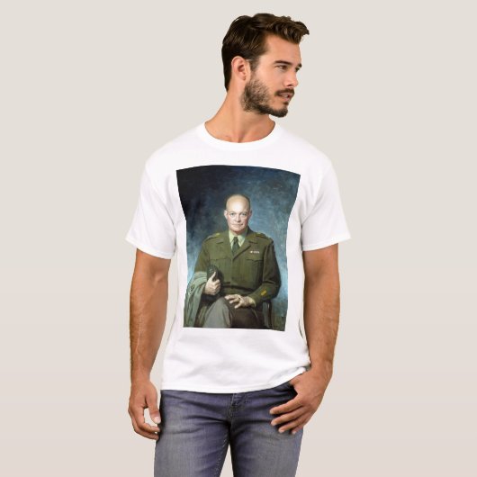 Thomas Edgar Stephens Dwight D. Eisenhower T-Shirt (Vorne ganz)