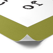 Thomas Edison Doctor of Future Poster (Ecke)