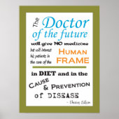 Thomas Edison Doctor of Future Poster (Vorne)