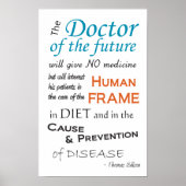 Thomas Edison Doctor of Future Poster (Vorne)