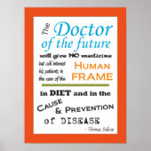 Thomas Edison Doctor of Future Poster Customize (Vorne)
