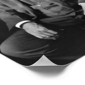 Thomas Edison - Erfinder und Geschäftsmann Poster (Ecke)