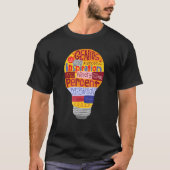 Thomas Edison Genius Lightbulb T-Shirt (Vorderseite)