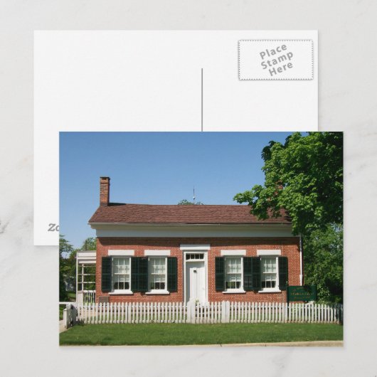 Thomas Edison House Postcard Postkarte (Vorne/Hinten)