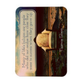 Thomas Edison Inspirational Zitat "Failures" Magnet (Vertikal)