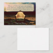 Thomas Edison Inspirational Zitat "Failures" Mitteilungskarte (Vorne/Hinten)