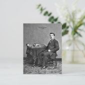 Thomas Edison Postkarte (Stehend Vorderseite)