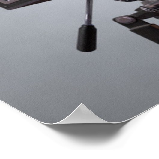 Thomas Edison "Try to Succeed" Zitatposter Poster (Ecke)