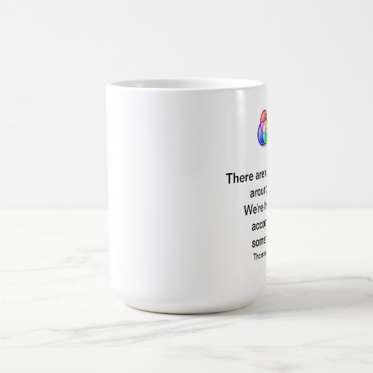 Thomas Edison Zitat Kaffeetasse (Mittel)