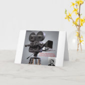 Thomas Edison Zitat "One More Time" Karte (Gelbe Blume)