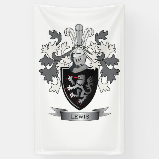Thomas-Familienwappen Banner (Vertikal)