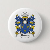 Thomas-Familienwappen Button (Vorderseite)
