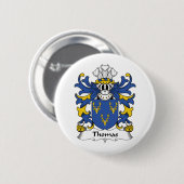 Thomas-Familienwappen Button (Vorne & Hinten)