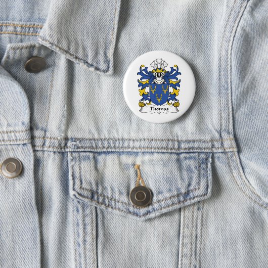 Thomas-Familienwappen Button (Beispiel)