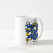 Thomas-Familienwappen Kaffeetasse (VorderseiteRechts)