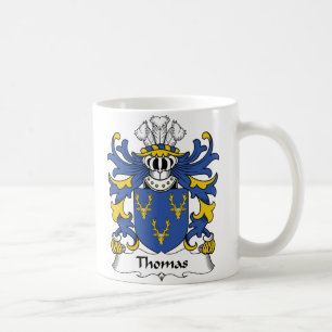 Thomas-Familienwappen Kaffeetasse