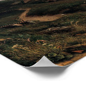 Thomas Fearnley Der Grindelwaldgletscher Poster (Ecke)