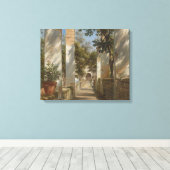 Thomas Fearnley - Pergola mit Orangen Leinwanddruck (Insitu (Holzboden))