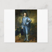 Thomas Gainsborough Art Malerei: Der Blaue Junge Postkarte (Vorderseite)