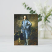 Thomas Gainsborough Art Painting: Der blaue Junge Postkarte (Stehend Vorderseite)