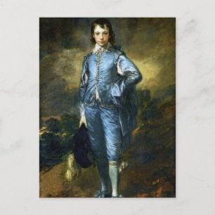 Thomas Gainsborough Art Painting: Der blaue Junge Postkarte