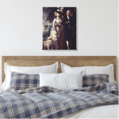 Thomas Gainsborough - Der morgendliche Spaziergang Leinwanddruck (Insitu (Schlafzimmer))