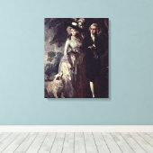 Thomas Gainsborough - Der morgendliche Spaziergang Leinwanddruck (Insitu (Holzboden))