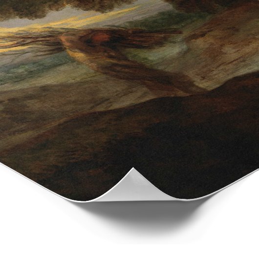 Thomas Gainsborough - Die Hütte Poster (Ecke)