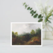 Thomas Gainsborough | Ein Bergtal mit Rusti Postkarte (Stehend Vorderseite)
