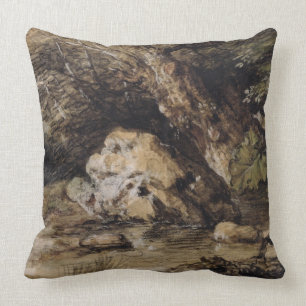 Thomas Gainsborough eine hügelige Landschaft mi Kissen