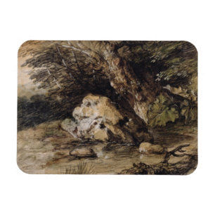 Thomas Gainsborough eine hügelige Landschaft mi Magnet