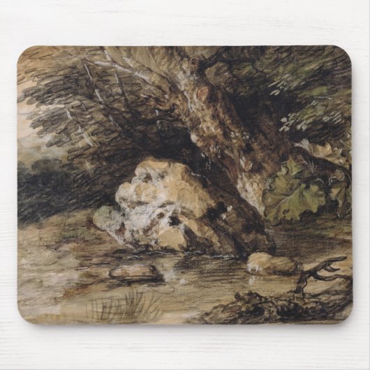 Thomas Gainsborough | eine hügelige Landschaft mit Mousepad (Vorne)