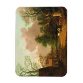 Thomas Gainsborough | Eine Landschaft mit Figuren, Magnet (Vertikal)