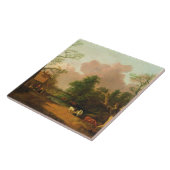 Thomas Gainsborough | eine Landschaft mit Zahlen, Fliese (Seite)