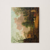Thomas Gainsborough | eine Landschaft mit Zahlen, Puzzle (Vertikal)