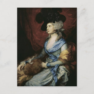Thomas Gainsborough  Frau Sarah Siddons, die Schau Postkarte