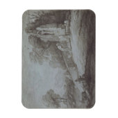 Thomas Gainsborough | Friedhof mit Schauplatz Magnet (Vertikal)