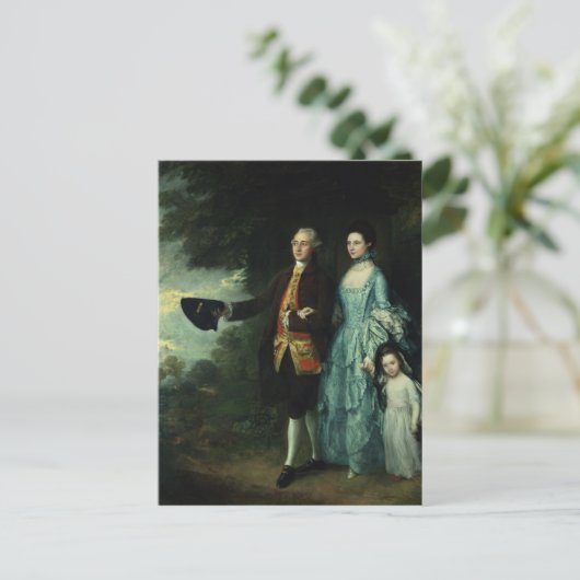 Thomas Gainsborough |Herr und Frau George Byam und Postkarte (Stehend Vorderseite)