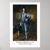 Thomas Gainsborough ist der Blaue Junge Poster (Vorne)