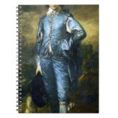 Thomas Gainsborough-Kunst-Malerei: Der blaue Junge Notizblock (Vorderseite)