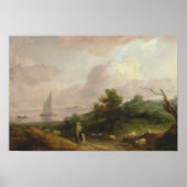Thomas Gainsborough - Küstenlandschaft Poster (Vorne)