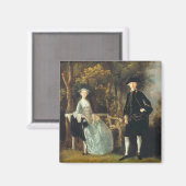 Thomas Gainsborough | Lady Lloyd und ihr Sohn, Ric Magnet (Vorderseite/Rückseite)