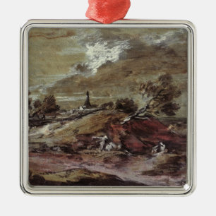 Thomas Gainsborough Landscape: Sturm-Effekt, 18. Ornament Aus Metall