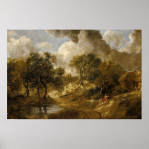 Thomas Gainsborough - Landschaft im Suffolk Poster