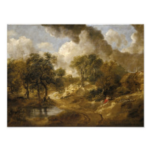 Thomas Gainsborough - Landschaft in Suffolk Fotodruck