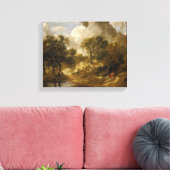 Thomas Gainsborough - Landschaft in Suffolk Leinwanddruck (Insitu (Wohnzimmer))