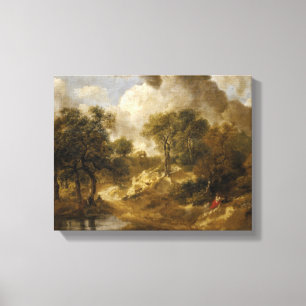 Thomas Gainsborough - Landschaft in Suffolk Leinwanddruck