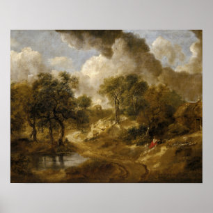 Thomas Gainsborough - Landschaft in Suffolk Poster