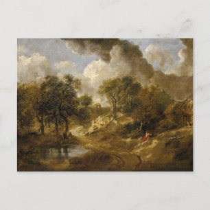Thomas Gainsborough - Landschaft in Suffolk Postkarte