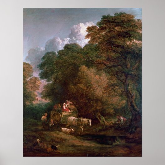 Thomas Gainsborough |Marktkartei von 1786 Poster (Vorne)